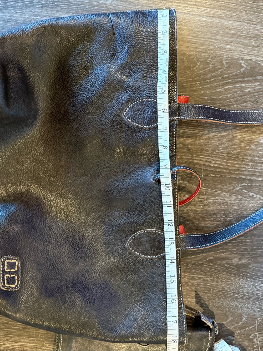 BED|STÜ Reversible Leather Tote Bag & Matching Zip Around Wallet Set - Picture 10 of 11